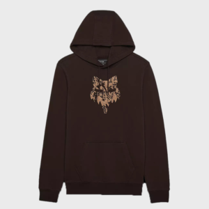 Men Choco Brown Hoodie