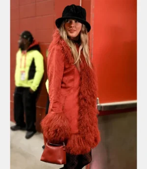 Charlotte Simone Taylor Swift Red Coat