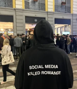 Social Media Killed Romance Hoodie